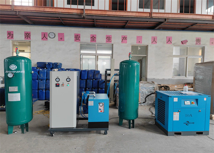 เครื่องกําเนิดไนโตรเจนความดันสูงในถัง ประหยัดพลังงาน 200NM3/H กระแส CE ASME CCS ABS BV