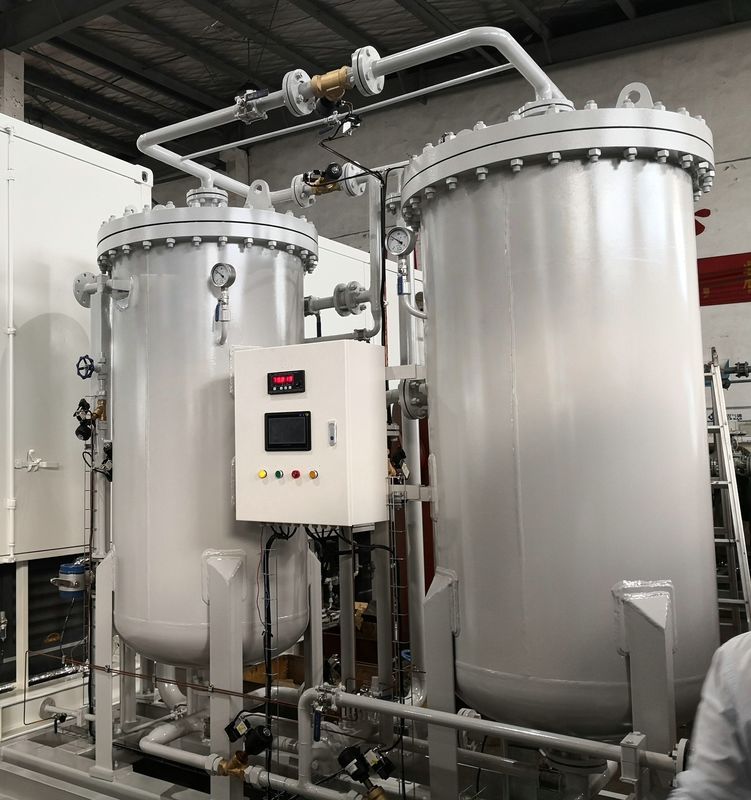 PSA Type Oxygen Generator ความบริสุทธิ์ของไนโตรเจนสูง 2 ~ 150 Nm3 / H