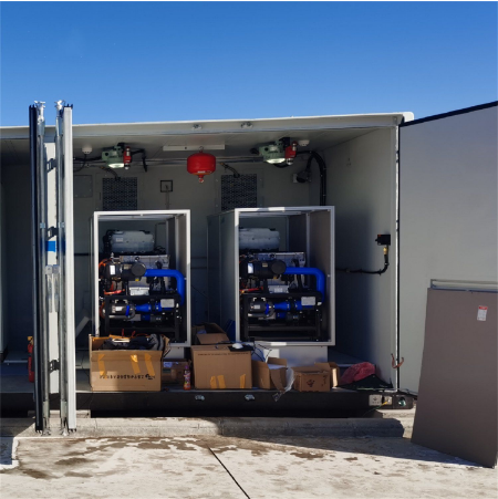 เครื่องผลิตไฮโดรเจนในถังขนาด 500m3/h 1MW เครื่องชําระน้ําสําหรับโรงไฟฟ้าไฟฟ้าน้ํามัน
