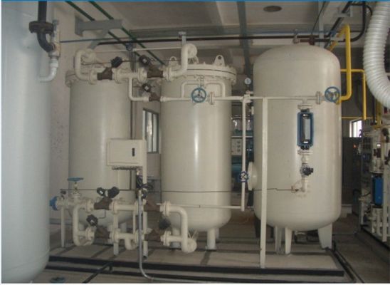 คุณภาพ เครื่องกำเนิดไนโตรเจน Psa 99-99.9995% 10 - 80nm3 / นาทีสำหรับอาหาร โรงงาน