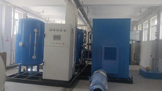 คุณภาพ High Altitude VSA-80 Oxygen Generator 80Nm3/h 93% Purity Compact Skid Mounted for Medical Use โรงงาน
